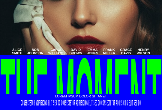 The Moment Poster Generator